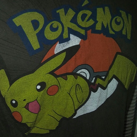 POKEMON TSHIRT 👍OliveGreen - Picture 2 of 5